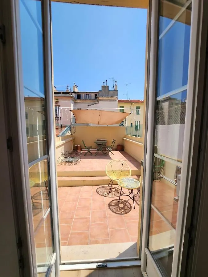 Amazing Studio - Grande Terrasse - Coeur De Ville - Wifi - Ac Nice