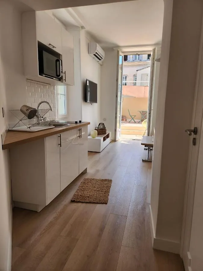 Amazing Studio - Grande Terrasse - Coeur De Ville - Wifi - Ac Nice Apartment