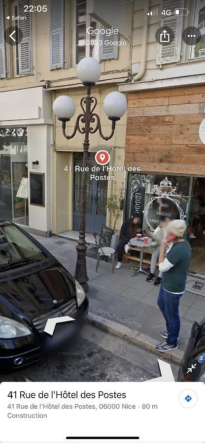 Amazing Studio - Grande Terrasse - Coeur De Ville - Wifi - Ac Nice Apartment